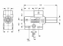 Obrázek k výrobku 59957 - Přednostní ventil Danfoss  - montáž na hadice