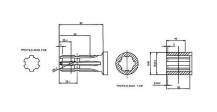 Obrázek k výrobku 54758 - Převodovka k hydraulickému čerpadlu GR. 2, 1:3/8, samec