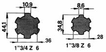 Obrázek k výrobku 54324 - Prodloužení zajištěné kolíkem, 165mm