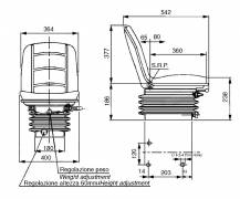 Obrázek k výrobku 2828 - Sedačka COMPACT mechanická