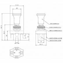 Obrázek k výrobku 59785 - Tahový přepínač červený