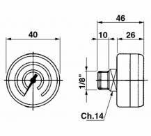 tlakoměr hydrauliky