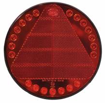 Obrázek k výrobku 62062 - Zadní LED světlo 9-33V Ø 148 mm
