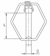 Obrázek k výrobku 56001 - zajišťovací kolík 10,5 mm