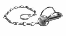 Obrázek k výrobku 55987 - Zajišťovací kolík s řetízkem 14mm