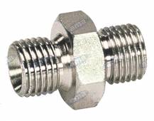 Obrázek k výrobku 58877 - závitový adaptér BSP x BSP 3/8" / 3/8" NPT/ 32,5 mm
